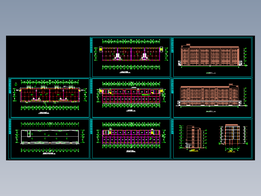 单身宿舍施工图