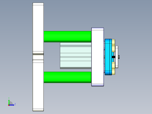 siva_cam_ring-CNC5笔记本CNC工装夹具三维模型-20160727左视缩略图