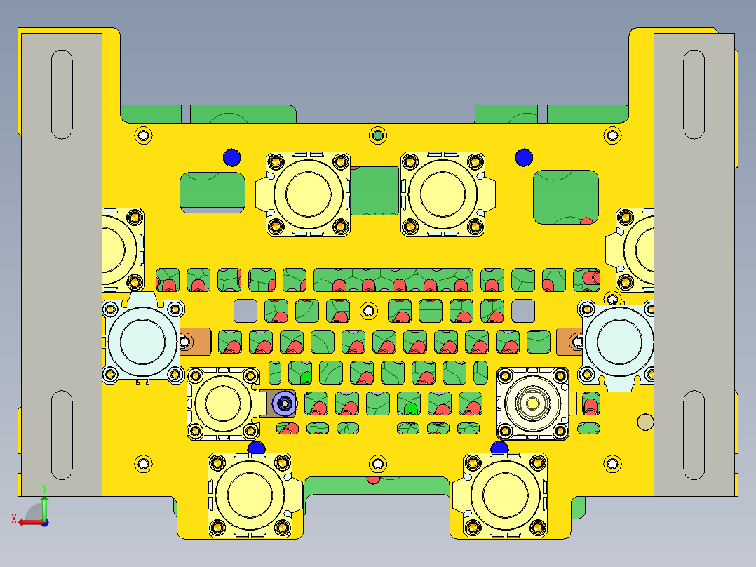 MACH-C-笔记本CNC工装夹具三维模型CNC9攻牙-200825后视图
