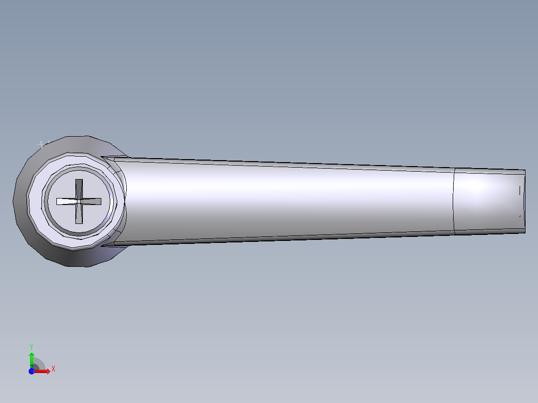 手调手柄(B型) M8×3001前视图