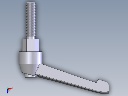 手调手柄(B型) M8×3001俯视缩略图
