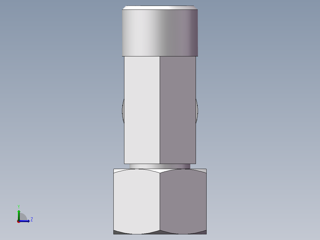 CC+CD 三通组合接头、CD-18左视图