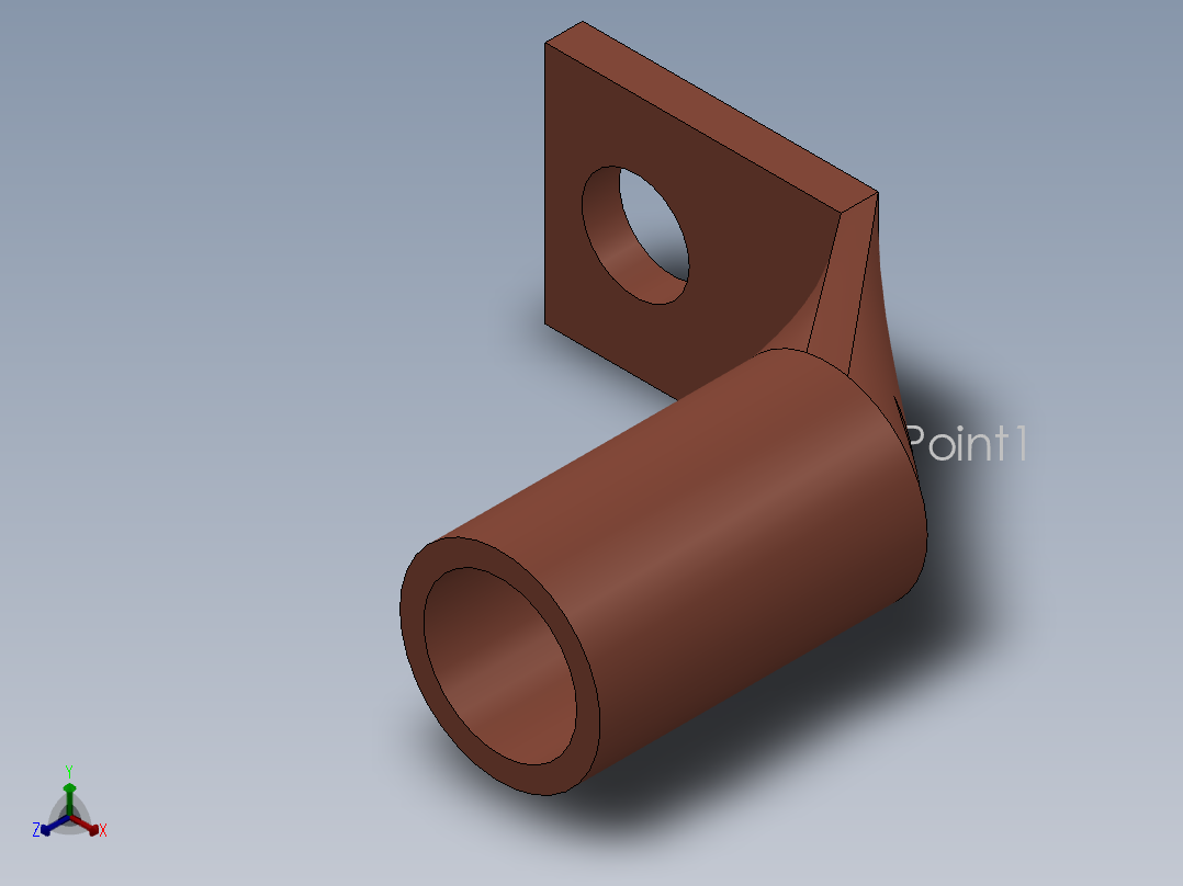 接插件(218)正等轴测图