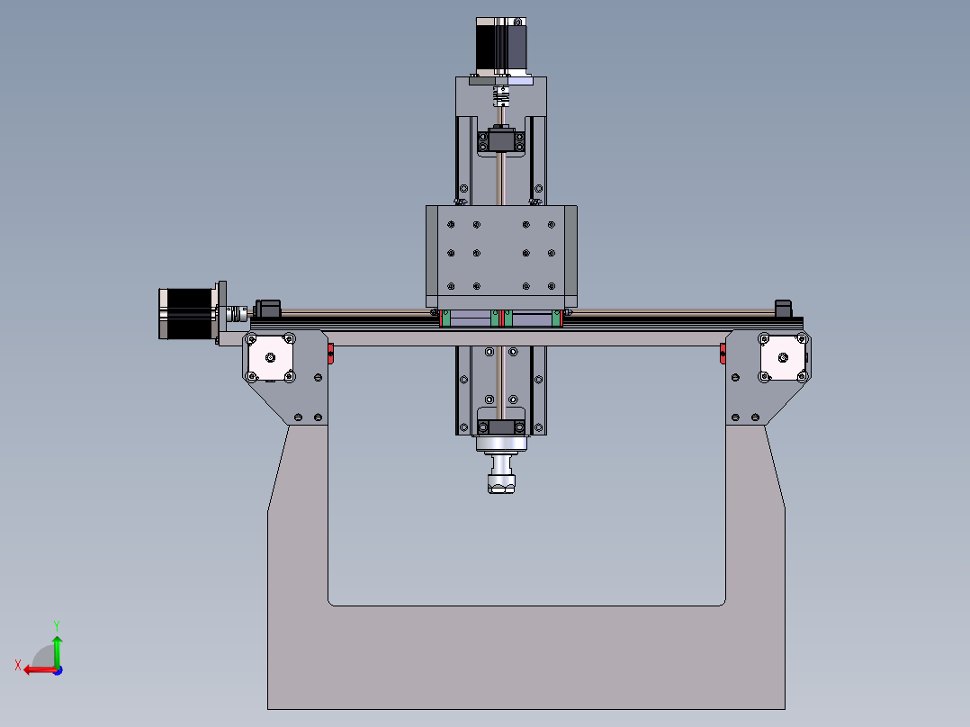 Maveric 重型 CNC后视图