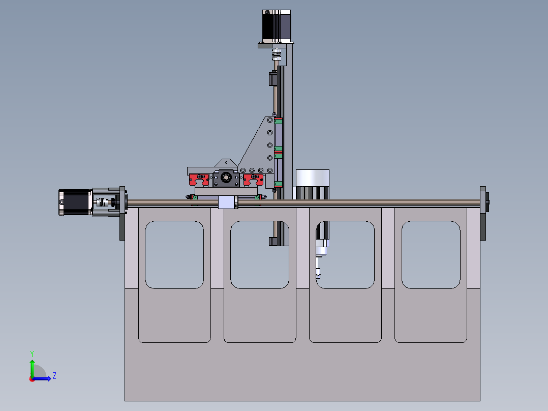 Maveric 重型 CNC左视图