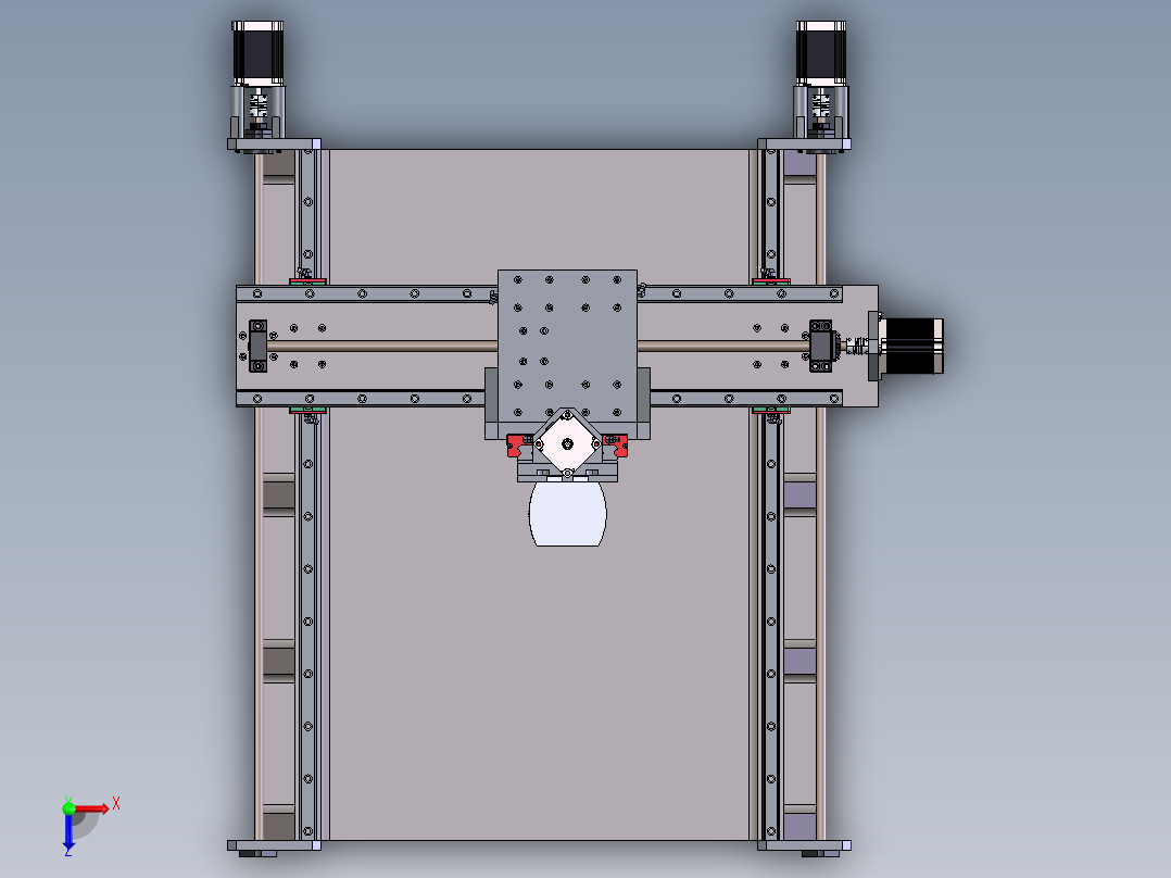 Maveric 重型 CNC俯视图