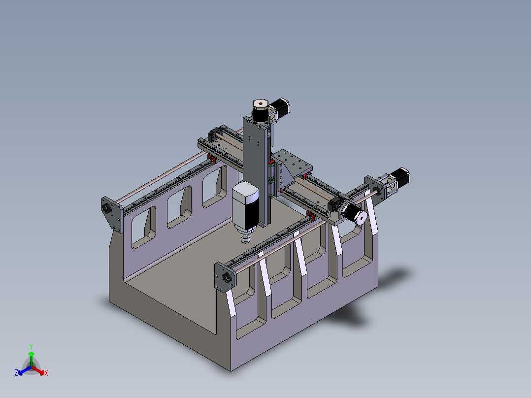Maveric 重型 CNC正等轴测图