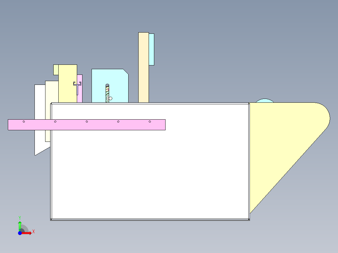 包装分切复卷机 MFS-120前视图