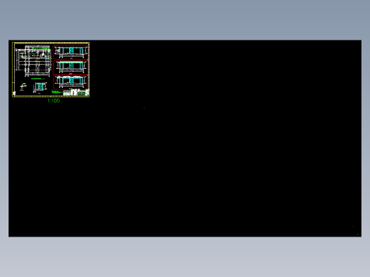 某LF炉钢平台结构图