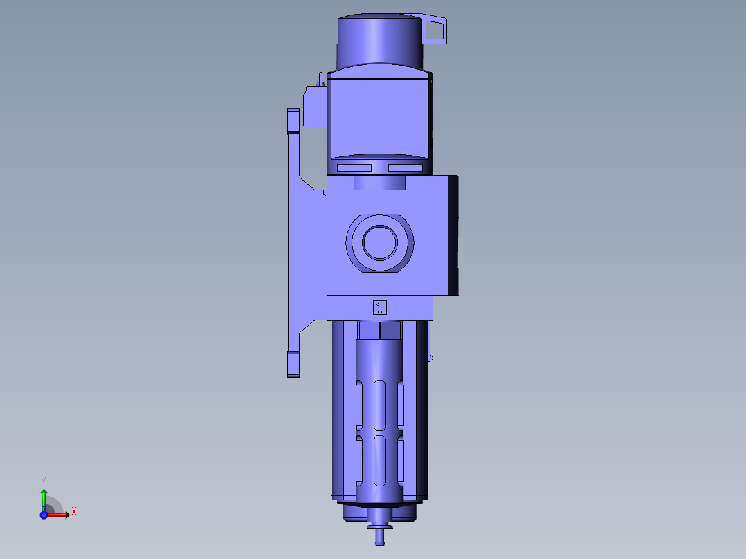 费斯托气源处理器531030_MSB6_AGD_C4_J12_F1_D7前视图