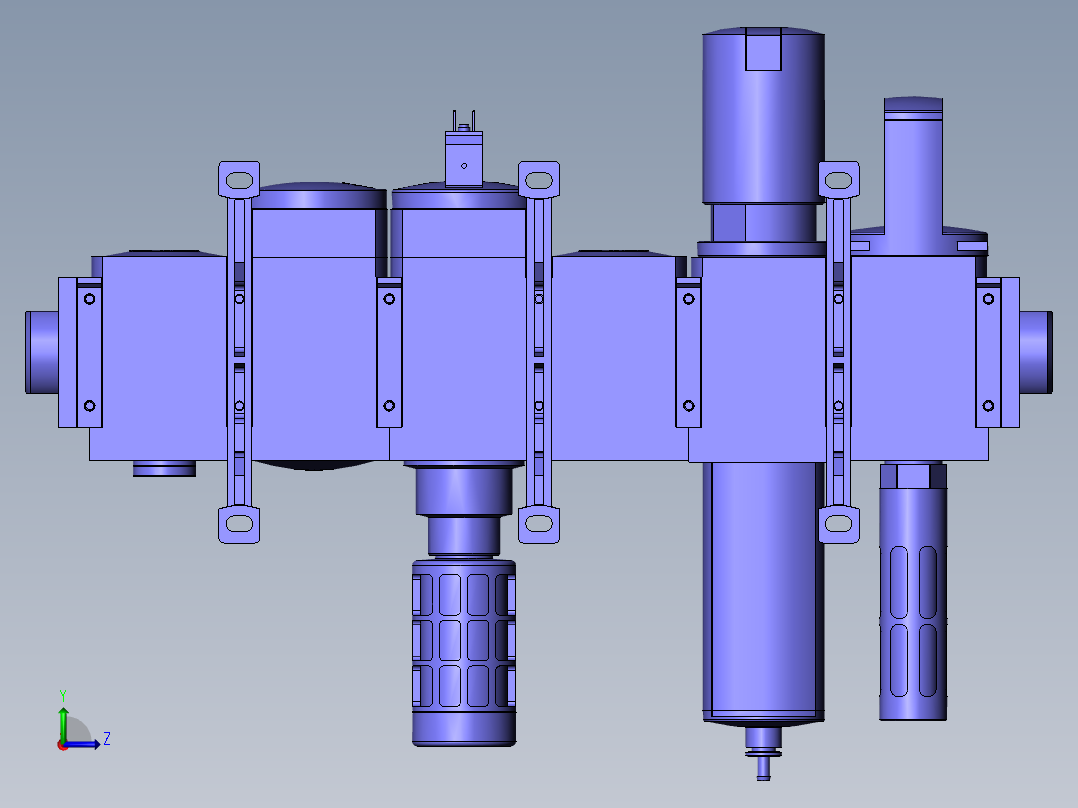 费斯托气源处理器531030_MSB6_AGD_C4_J12_F1_D7左视图
