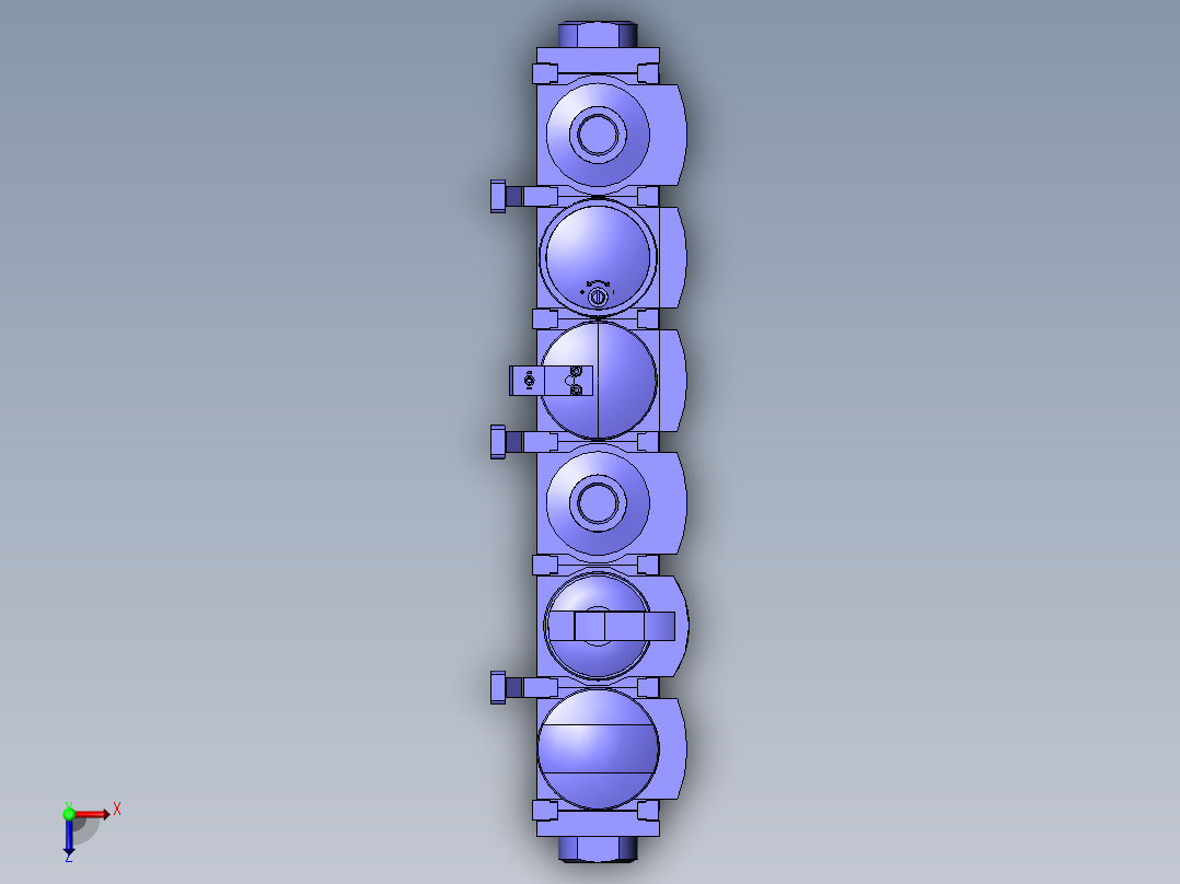 费斯托气源处理器531030_MSB6_AGD_C4_J12_F1_D7俯视图