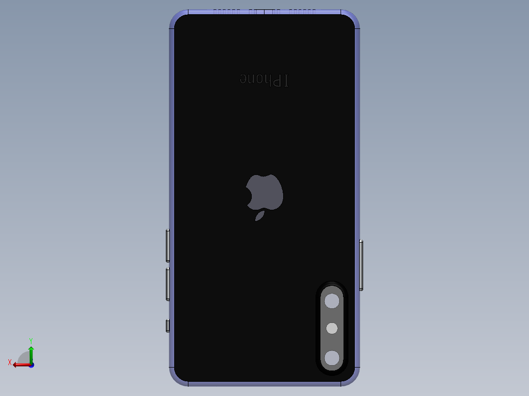 hone x 1416后视图