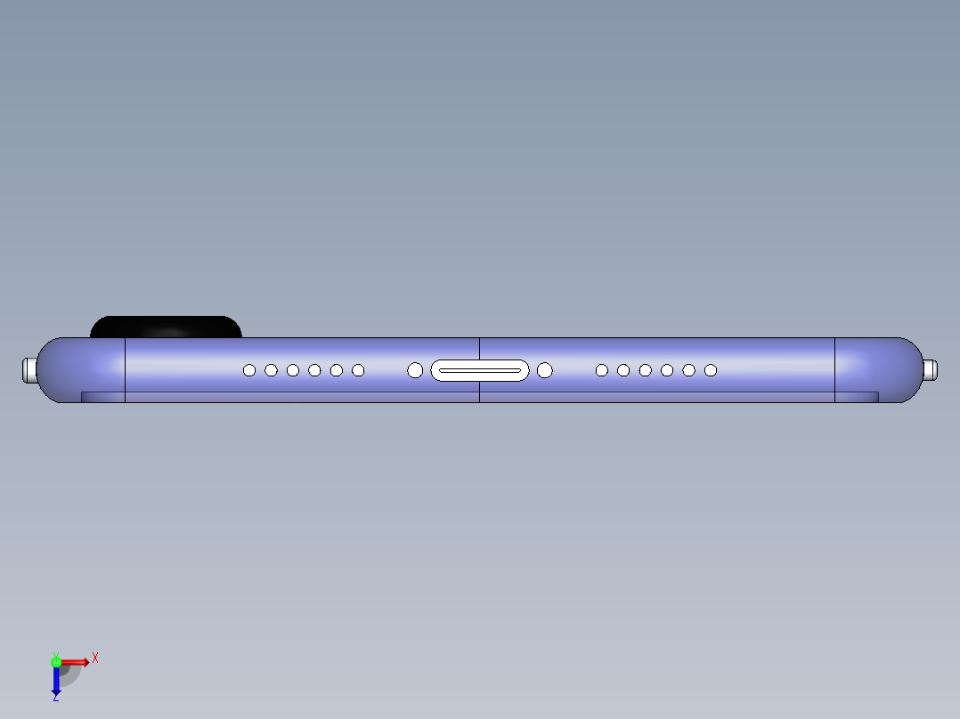 hone x 1416俯视图