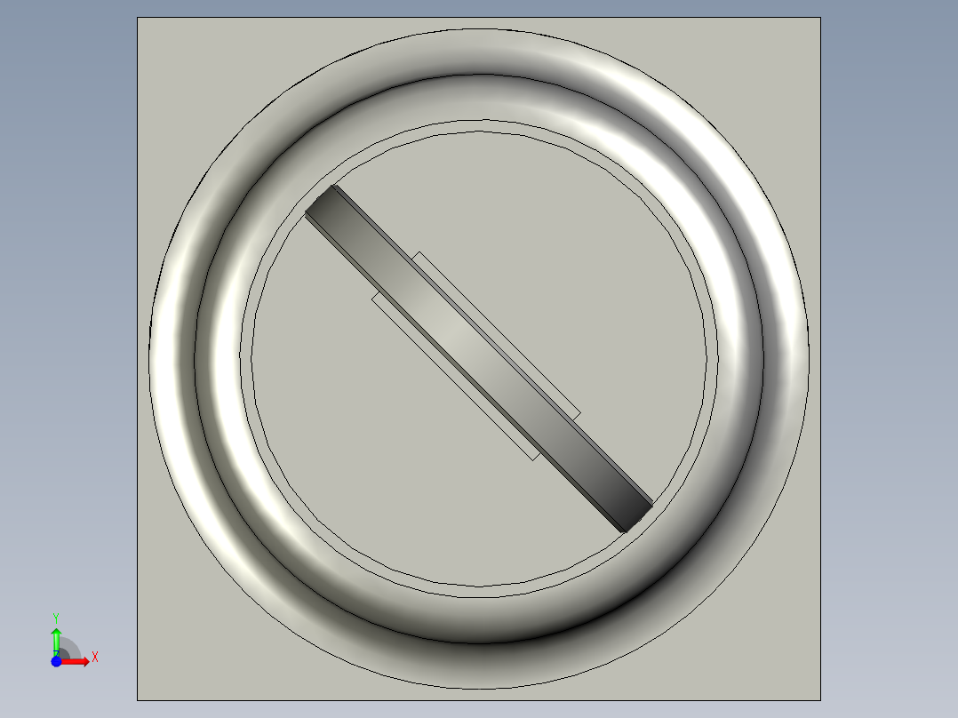 XB2BG21C_钥匙开关(Schneider)前视图