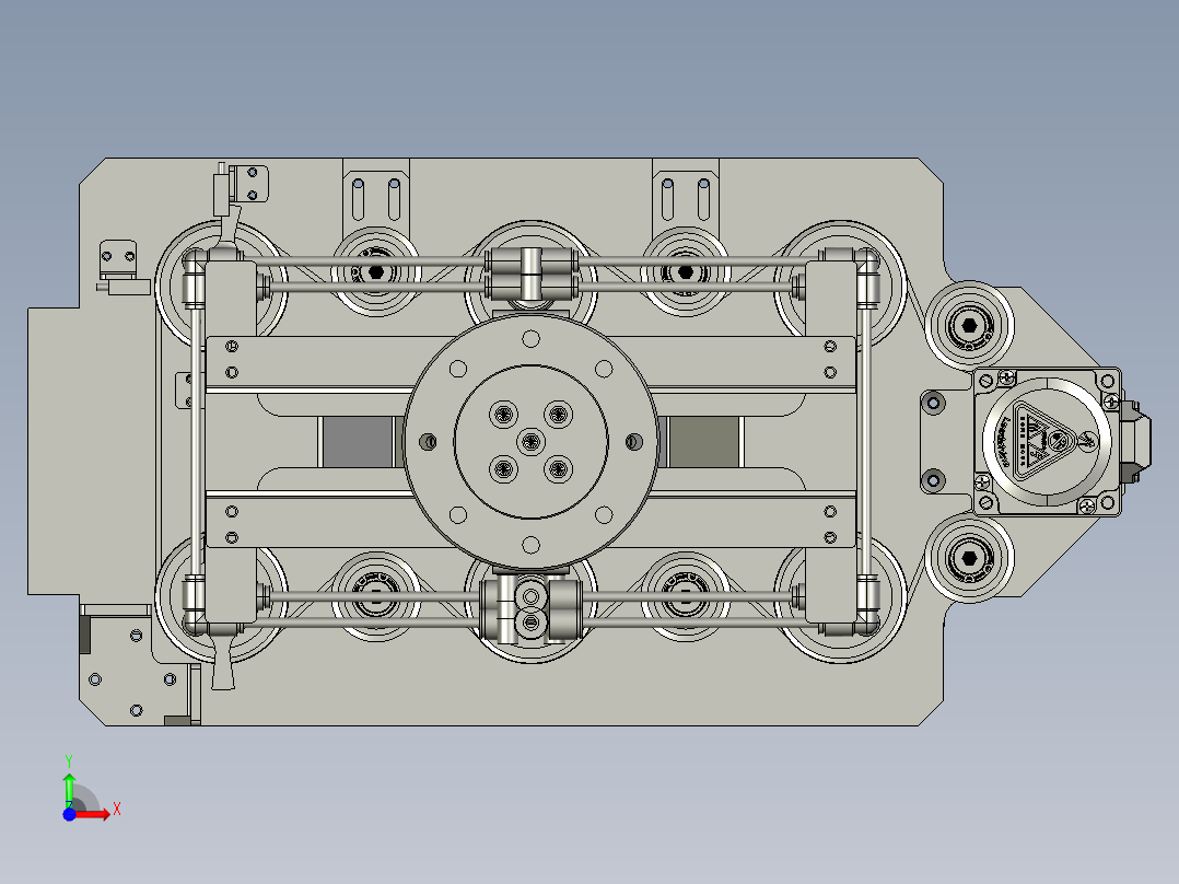 SZ-00-手爪总装图前视图