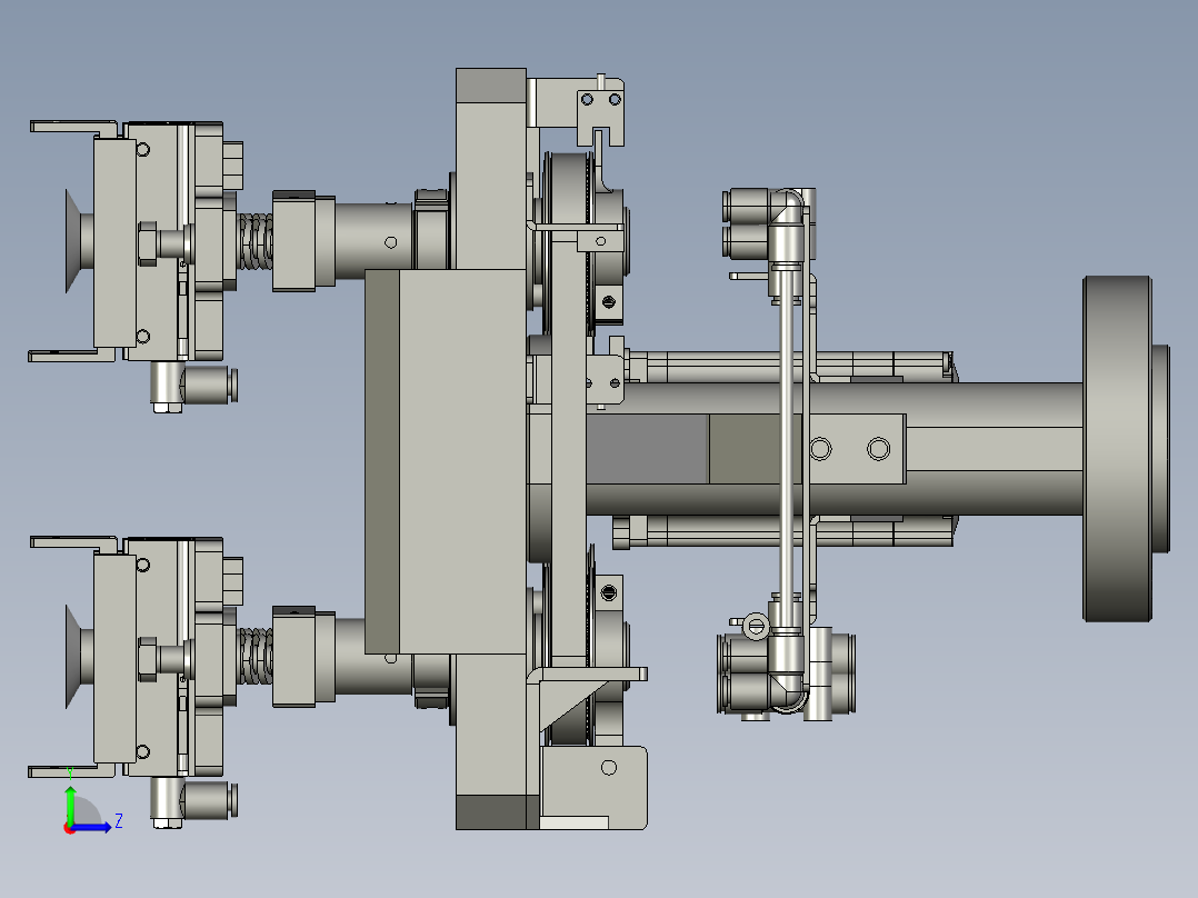 SZ-00-手爪总装图左视图