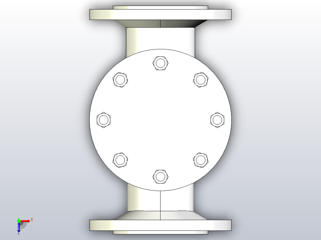 H41H-W-Y-16 升降式止回阀[65]俯视图