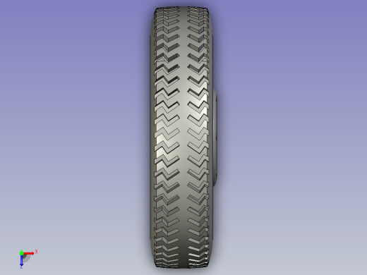 700轮胎俯视缩略图