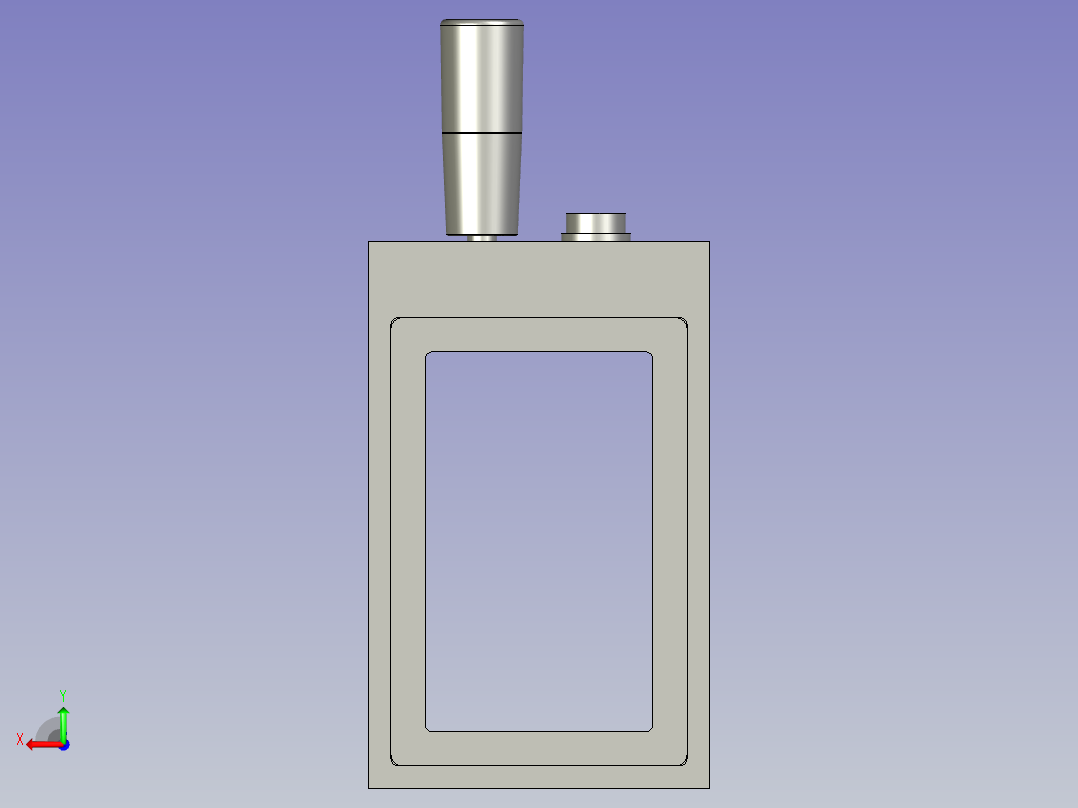 硬度探头D-LXYC-BOSS后视图