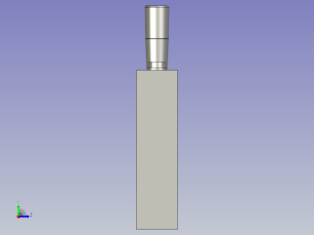 硬度探头D-LXYC-BOSS左视图