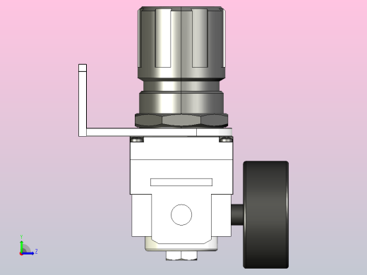 QAR1000～2000系列空气过滤组合[QAR1000-M5] (3)左视缩略图