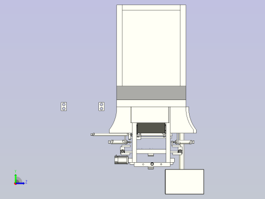 一款测试浸锡机3D模型左视缩略图