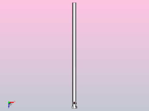 皮带直线轴半封闭可选导轨TPA-HNB-120D-110-L3050-LP-Y-P40-N3俯视缩略图
