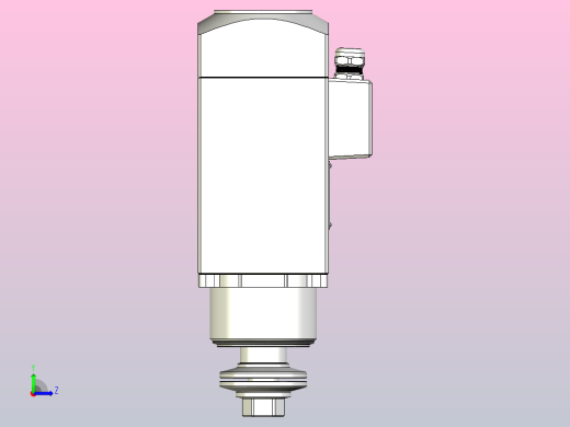 4147A-SCF22铝材精密锯切系列电主轴[SFM4147A-12-1.5KW-SCF22]左视缩略图