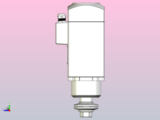 4147A-SCF22铝材精密锯切系列电主轴[SFM4147A-12-1.5KW-SCF22]右视缩略图