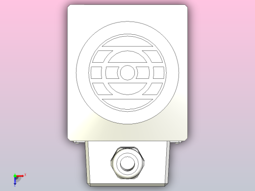 4147A-SCF22铝材精密锯切系列电主轴[SFM4147A-12-1.5KW-SCF22]俯视缩略图
