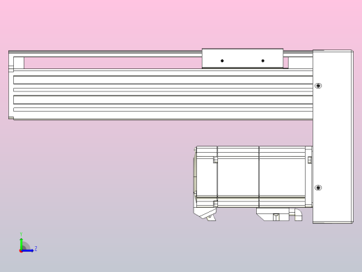 日规模组半封闭丝杆TPA-HNR-85S-1610C-L150-MP-Y-P20-N3左视缩略图