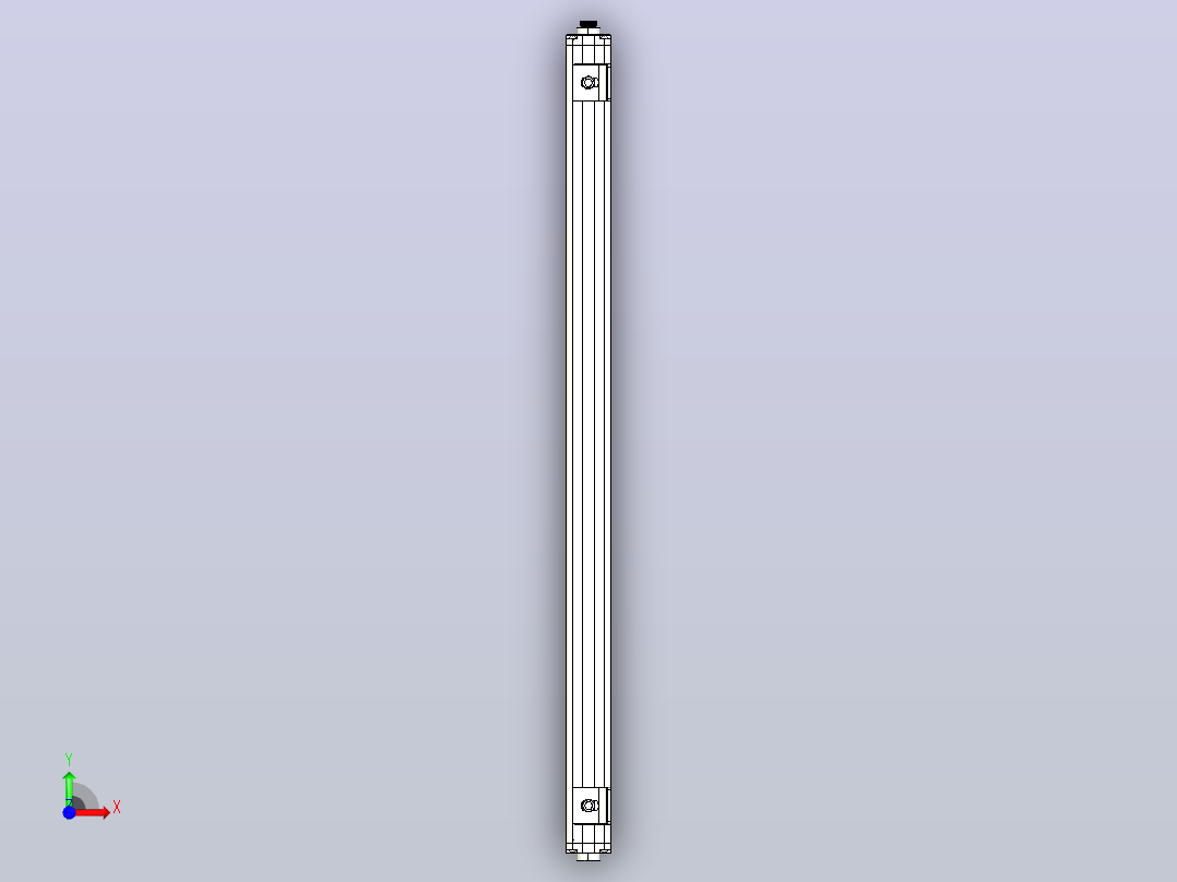XTG6010安全光栅前视图