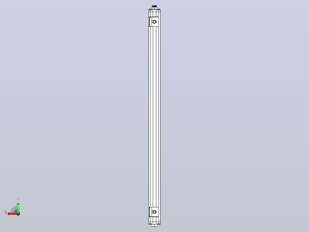 XTG6010安全光栅后视图
