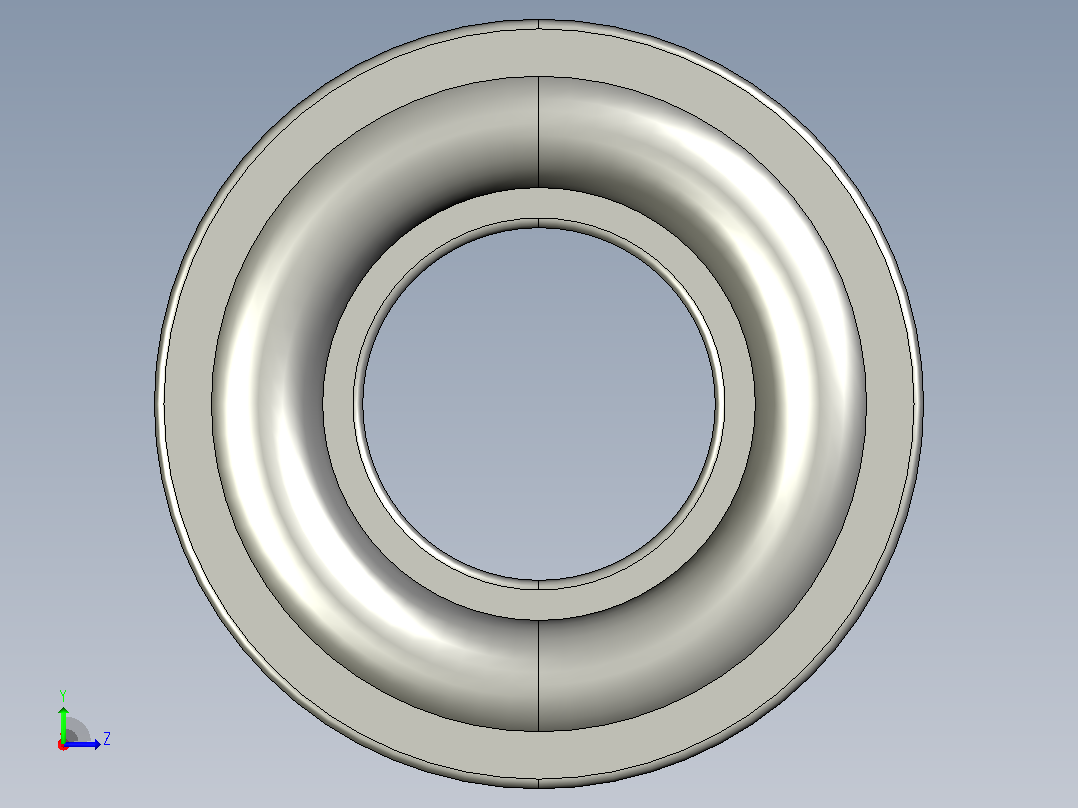 SKF自调心球轴承ball_bearing_2322_k_0左视图