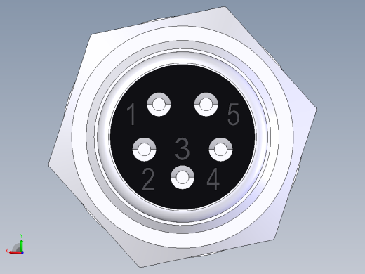 航空插头  ds1110-01-5后视缩略图