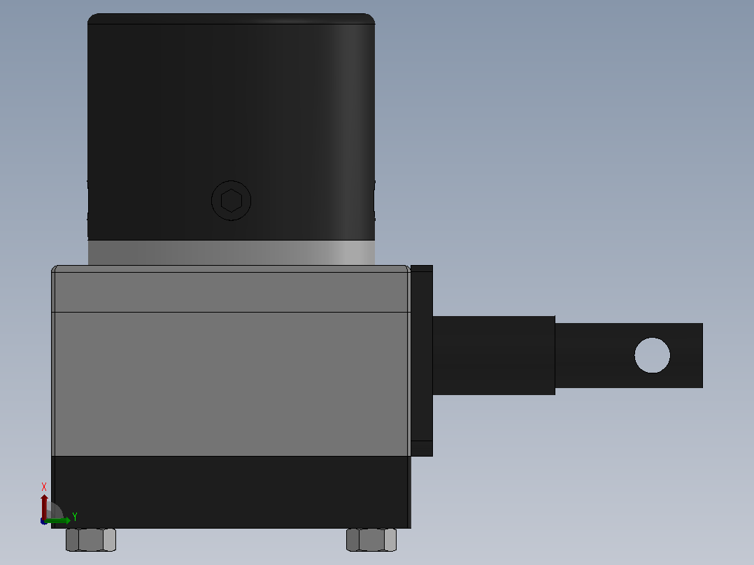 JDLX-50A拉线编码器_JDLX-50A后视图