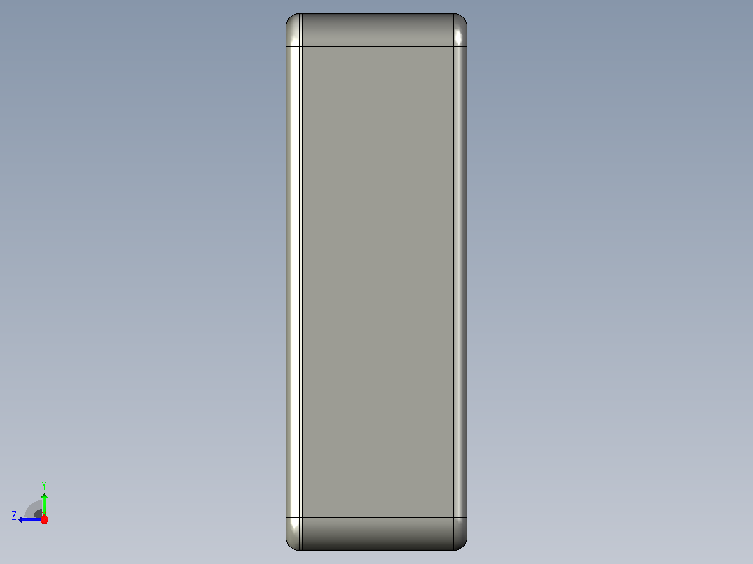 QC USB 充电器外壳 （XFW-KC42-4）右视图