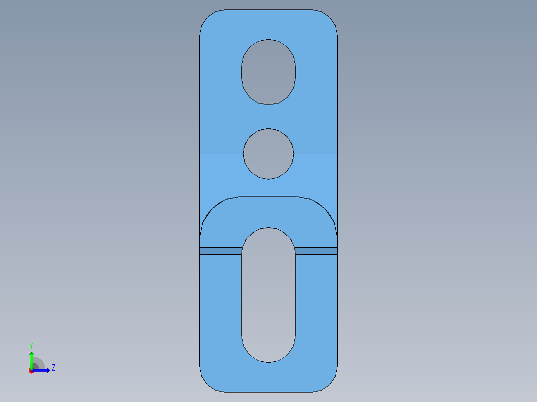 YS1000-1-W152.4-C1 YS1000-1网带链左视图