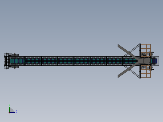 斗式提升机sw16可编辑左视缩略图