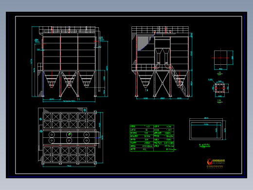 多室布袋除尘器