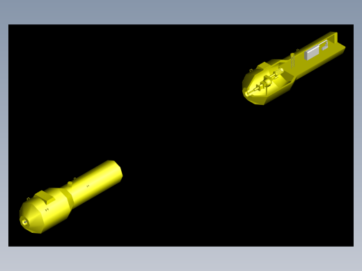 AUTOCAD 船用汽轮机阿尔斯通的设计
