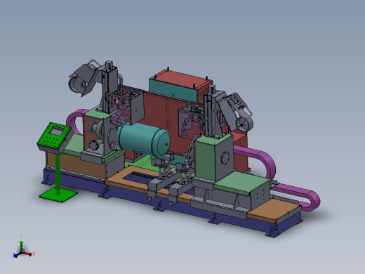 T624 储气罐环缝专机设备SW