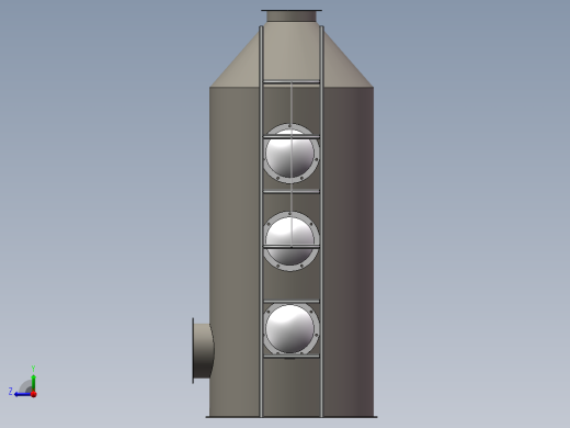 喷淋塔右视缩略图