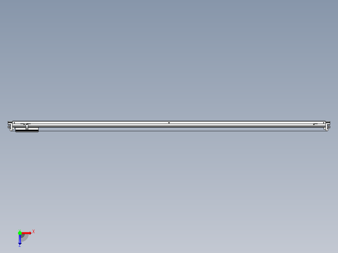 威洛博VL系列3d模型模组VL14S2Y-S2250俯视图