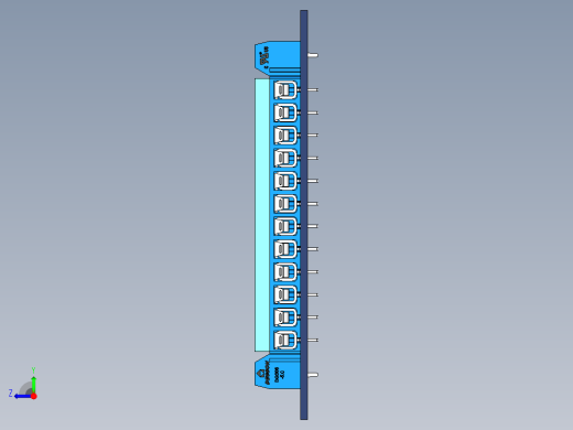 接线端子右视缩略图