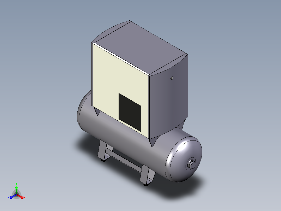 压缩机-stp--6-x_t正等轴测图