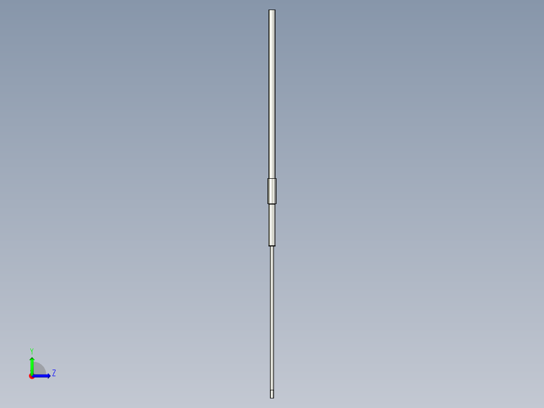 基恩士FU-81Ccore_kc图纸模型左视图