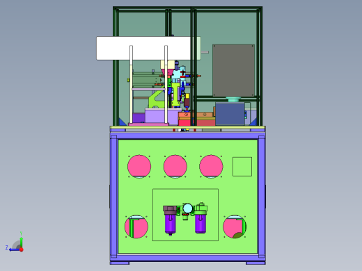 手机充电器自动测试点胶组装线右视缩略图