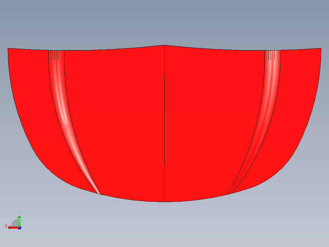 宝马汽车引擎盖外板-3--prt后视图